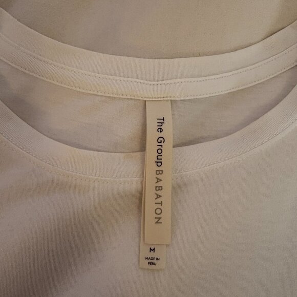 Aritzia The Group by Baboon Slim White Tee (M) - Picture 3 of 4